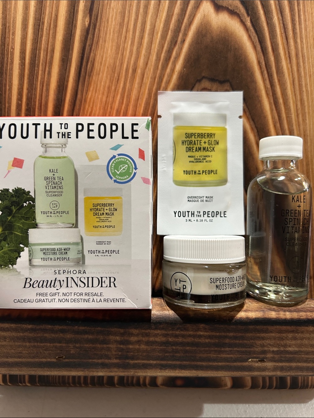 Youth to the People Superfood Skincare Set — White and Yellow